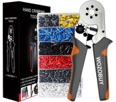 WOZOBUY Tubular Terminal Crimping Tools Mini hand Pliers HSC8 6-4 0.25-10mm² 23-7AWG 6-6 0.25-6mm² High Precision Clamp Sets