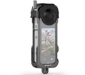 For Insta360 X4 PULUZ Metal Protective Cage Rig Housing Frame with Lens Cover