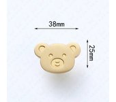 KAK Brass Copper Cabinet Knobs for Kids Room Gold Cartoon Drawer Pulls Kitchen Handle Shoe Cabinet Pulls Wall Hanging Hooks