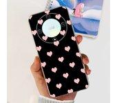 For Honor X9b Case ALI-NX1 Cover Shockproof Silicone Luxury TPU Soft Clear Flower Phone Cover For HonorX9b 5G X 9B Leopard Cases