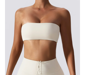 Ctenkevet-Sujetador sin tirantes para mujer, sujetador de Yoga, ropa interior deportiva para gimnasio, Top de tubo para mujer, Sujetador deportivo, Top corto de Fitness para mujer