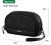 UGREEN Organizer Travel Electronic Accessories Storage, Waterproof Cable Bag, Travel Bags