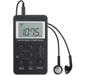 Portable Radio FM/AM Digital Portable Mini Receiver With Rechargeable Battery& Earphone Radio mini radio am fm  am fm radio