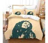 Bob Marley Duvet Cover Sets Music Legends Jamaica Singer Comfortable Bedspreads Queen King Size Bedding Sets Bedroom Decor