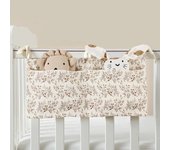 Cotton Bedside Diaper Cute Item Nappy Storage Organizer Baby Crib Bottle Trolley Hanging Bag Bedding Caddy Stacker