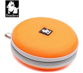 Truelove Collapsible 2 Way Use Dog Bowl Double for Food Mat Travel Waterproof Foldable Running Walking Hiking Camping TLT2351