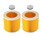 2 Pcs Cartridge Filter for Karcher Vacuum Cleaner WD3 Premium WD2 WD3 WD1 MV3 MV2 WD 3 P Extension Kit Against Fine Dust