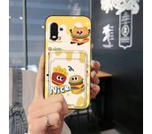Full wrap Card slot Phone Case For Samsung Galaxy Xcover Pro Cartoon Soft case Cover Anti-knock Waterproof Shockproof