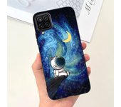 For Phone Case Samsung Galaxy A12 Cover Fashion Pattern Slim Soft Silicone Funda For Samsung A12 SM-A125F M12 F12 A 12 5G Bumper