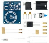 BD243 Mini Tesla Coil Kit Magic Props DIY Parts Empty Lights Technology Diy Electronics BD243C