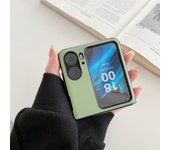 Luxury Korean New Solid Color OPPO Phone Case for OPPO Find N2 FLIP findn2 flip Find N2 Flip Back Cover Funda Cappa