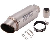Motorcycle Exhaust Pipe Motorbike Motocross Racing Escape Exhaust Muffler Canister Tail pipe End Pipe For z900 R3 R25 MT09 etc