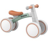 Bicicleta Infantil a Partir de 1 año, Juguete para niños de 12 a 24 Meses, Primera Bicicleta sin Pedal con 4 Ruedas, Regalo de cumpleaños