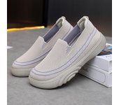 Zapatos Individuales Para Mujer, Zapatos Casuales Antideslizantes De Suela Gruesa, Cómodos Zapatos De Un Pedal Con Suela Blanda