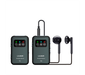 Wireless in Ear Monitor System 2.4 G Earphone Rechargeable Transmitter Receiver Support Stereo Mono Singer Studio