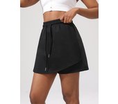 Skort Deportivo Ligero 2-en-1 para Mujer - Shorts Casuales para Correr y Tenis con Cordón, Ajuste Cómodo, Diseño Adelgazante, Ropa Deportiva Casual | Aspecto Deportivo | Superficie Lisa