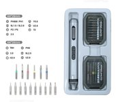 51 in 1 Electric Set Type-C Charging Cordless Screwdriver Precision Magnetic Screw Bits Kit Mobile Phone Repair Tool