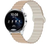 Applicable to 20mm and 22mm silicone magnetic loop strap for 6/4/5 pro/3/active 2 amazfit, HUAWEI watch GT 2e 3 bracelet
