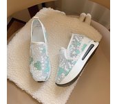 women slip on shoes casual wedge heel shoes