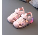 Zapatillas LED Niños con Luces Luminosas - Sandalias Planas Transpirables de Verano con Diseño de Araña - Calzado Deportivo Infantil Antideslizante para Playa y Piscina (Original, Alta Calidad)