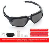Gafas de ciclismo gafas integradas de grado de miopía marco vacío deportes a prueba de viento bicicleta para correr protección ocular gafas de sol