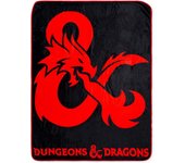 Dungeons & Dragons Logo Fleece Throw Blanket