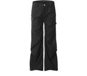 American style niche pleated floor length slightly flared casual pants for men in spring and autumn, new high-end loose straight