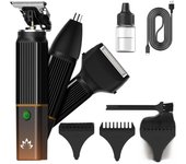 Hair Clippers for Men T-Blade Trimmer Electric Shaver Razor Nose Hair Trimmer Set,Beard Trimmer Grooming Kit 3 in 1 for Nose Ear Body Face Mustache,Father Gifts for Him