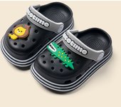 De dibujos animados león cocodrilo zapatillas de los niños de suela suave antideslizante bebé agujero zapatos