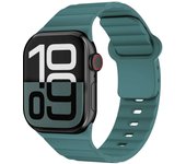 Applicable to Silicone sports for watch band 44mm 40mm 46mm 41mm 49mm 42mm 45mm straps bracelet iWatch 2 series 10 9 8 7 SE