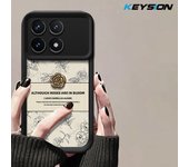 KEYSION Luxury Retro Flower Case for Xiaomi POCO F6 Pro Soft Silicone Shockproof Phone Back Cover for Xiaomi POCO F6 F6 Pro
