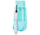 Feeder Portable Dog Water Bottle 2 in 1 350/500ml Pet Water Dispenser with Food Container Drinking Cup Cat Drinking Bowl Travel