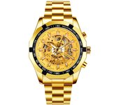 Reloj mecánico automático reloj luminoso hombre