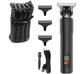professional washable metal housing hair trimmer powerful 10W beard LCD hair clipper electric  electric hair cutting machine
