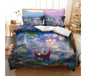 Cute  & Minnie Mouse Love Child Duvet Cover Set HD Comforter Cover Bedclothes for Kids Bedding Sets Bedroom Decor