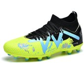 Botas de fútbol para hombre Mujer nino Zapatos de futbol Multitacos Taquetes Tacos sala Tachone adulto Zapatillas de futbol Tenis futbol rapido AG/TF infantiles