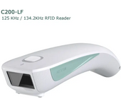 NETUM Bluetooth Pet Microchip Scanner, C200 Small Portable Wireless RFID EMID Micro Chip Contactless Reader 134.2kHz 125kHz 15 Digits Chip ID Scanner for Animal/Pets/Dogs/Cats