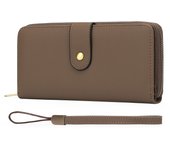 Cartera larga de mujer Cartera multifuncional de mujer clutch