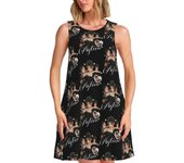 Customized Travel A-Ayiva In Liebe, Sleeveless Women's Flower, Suitable for Beach Leisure, Cool Singer Series