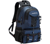 Mochila de viaje impermeable para hombre y mujer, bolsa ligera de 40L para senderismo al aire libre, camping