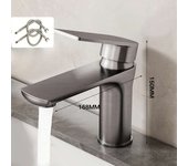 Accessories Waterfall Bathroom Faucets SUS304 Bath Hot & Cold Water Mixer Vanity Tap Deck Mounted Washbasin Crane