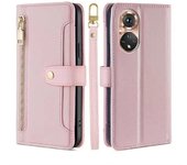 Magnético Funda de PU Cuero Billetera Solapa Cover Huawei Nova 9, Honor 50, Multifuncional Cuerda Colgante Funda protectora