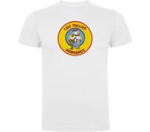 Camiseta Blanca Los Pollos Hermanos Logotipo Hombre 100% Algodón  Mangas Cortas
