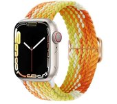 Strap For Apple Watch 44mm 40mm 45mm 41mm 38mm 42mm Elastic braided bracelet iwatch series 7 se 6 8 9 ultra 49mm band