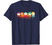 South Park Gang Behind Logo T-Shirt