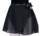 Una elegante falda de baile de yoga, adecuada para deportes y baile de mujeres, color sólido.