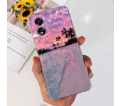 For OPPO A38 4G Case CPH2579 A 38 Shockproof Cover Stylish Flower Love Heart Soft Silicon Funda For OPPO A18 CPH2591 Coque 6.56"