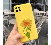 For Samsung A22 Case Flower Gril Silicone Soft Phone Cases For Samsung Galaxy A22 5G A 22 A226B SM-A226B Back Cover Bumper