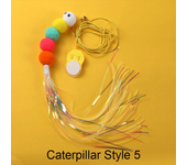 Cat Toy Swing Sticky Disc Elastic HangingTeasing Cat Toy Swing Sticky Disc Elastic with Bell Hanging Door Teasing Pet Kitten Toy