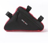 Bolsa triangular de poliéster para Bicicleta, Bolsa Colgante ultraligera para almacenamiento de Viga de Bicicleta, Bolsa portátil duradera para Marco de sillín, Bicicleta de Montaña y Carretera
